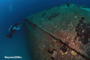 Wreck diving in Majuro